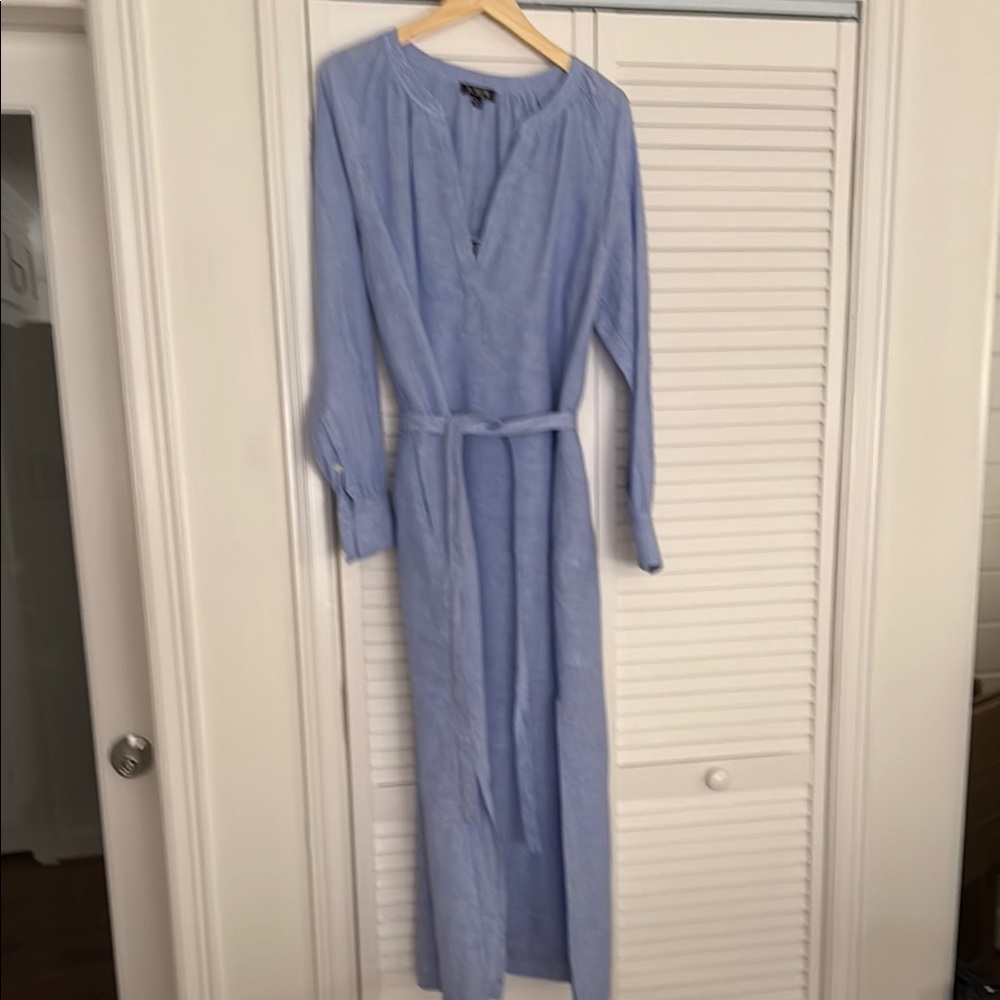 J. Crew Light Blue Long Sleeve Dress